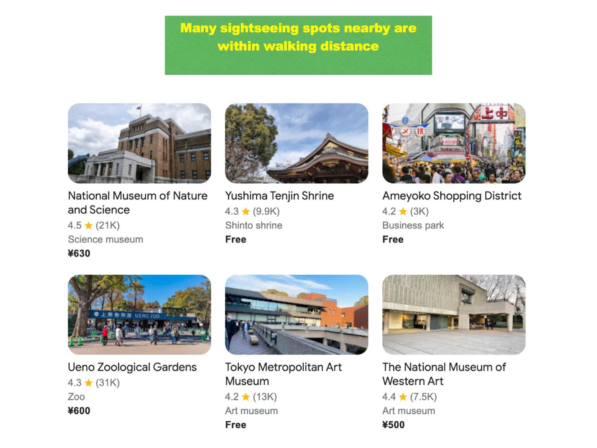 公寓 上野浅草銀座近い 山手線御徒町駅3分 アメ横3分 上野駅10分 上野広小路駅3分 湯島駅2分 2-4人 レトロ和風畳寝室